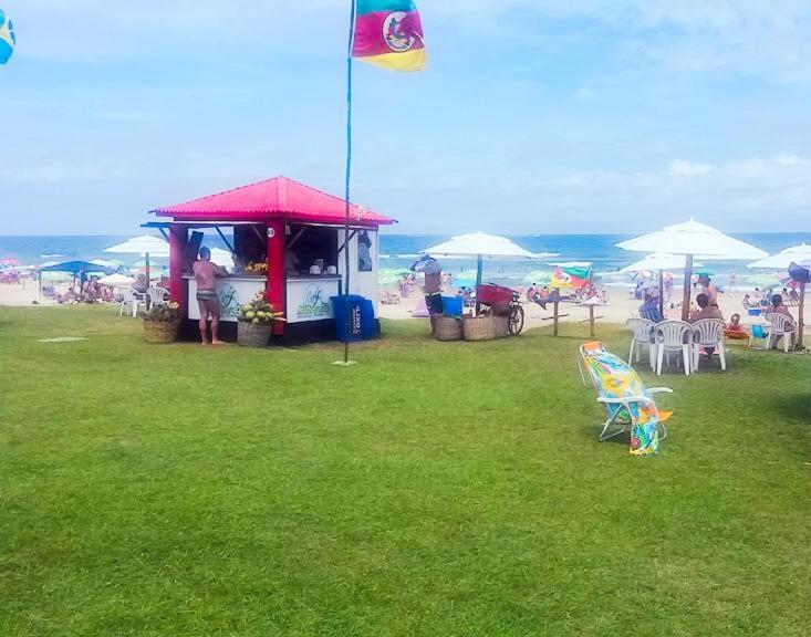 Casa De 2 Quartos Com 2 Ares-Condicionados Em Torres-Rs - Na Mais Bela Praia Gaucha - Cozinha - Banheiro - Tv Smart 32 E Wi-Fi - Estacionamento - Anfitria Superhost No Bnb Villa Eksteriør billede