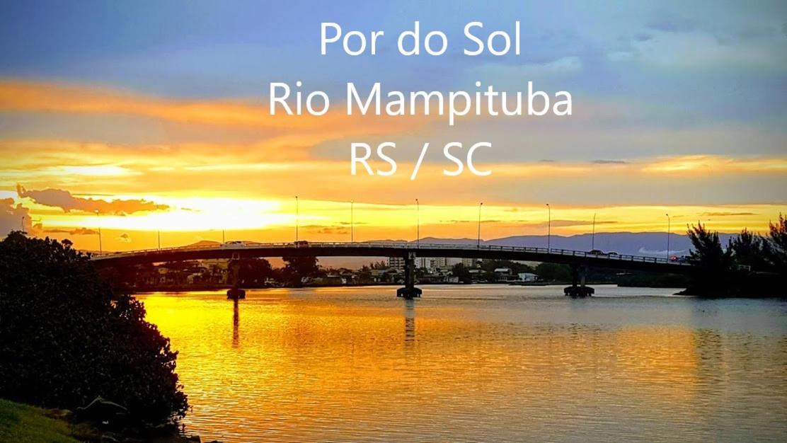 Casa De 2 Quartos Com 2 Ares-Condicionados Em Torres-Rs - Na Mais Bela Praia Gaucha - Cozinha - Banheiro - Tv Smart 32 E Wi-Fi - Estacionamento - Anfitria Superhost No Bnb Villa Eksteriør billede
